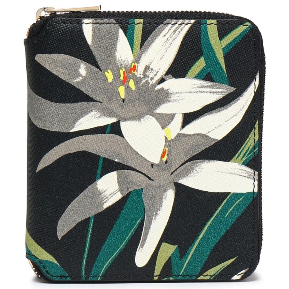 Lightly used Diane Von Furstenberg Floral Printed Bi-fold Wallet